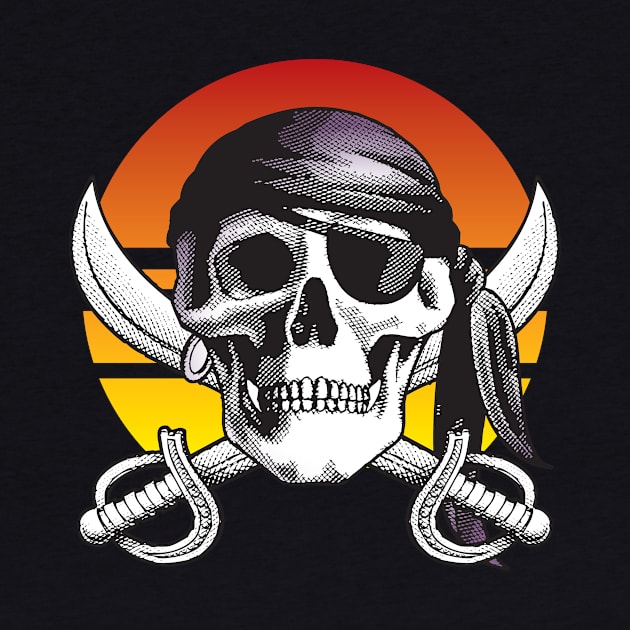 Pirate Shirt - Jolly Roger by ShirtPro